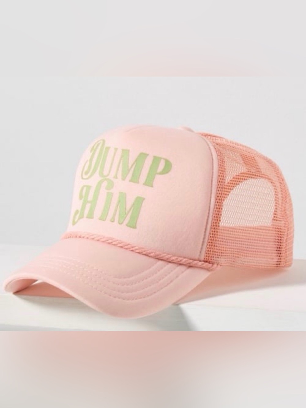Nwot Anthropologie X Empowered Trucker Hat / Dump Him